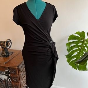 Black knit comfy but still sexy dress